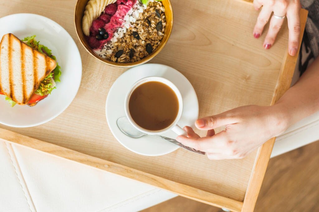 Café da manhã saudável, barato e prático
